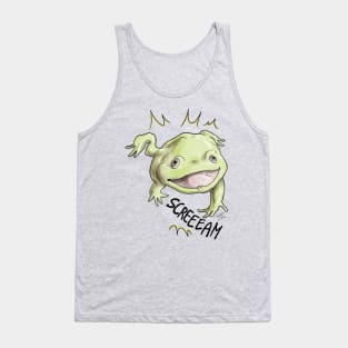 Screaming Budgett's frog Tank Top